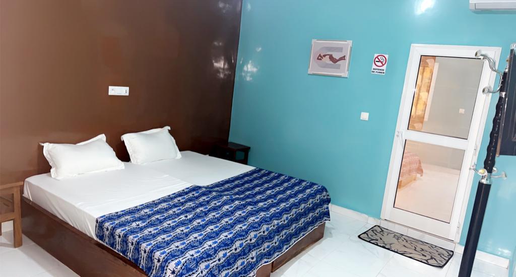 Chambre double climatisée de l'Hôtel Kolidado à Kolda